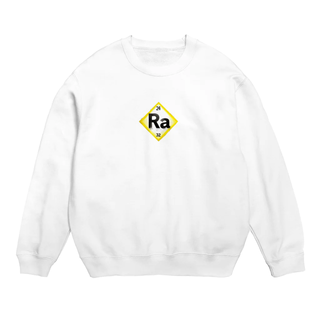 science closet（科学×ファッション）の元素シリーズ　~ラジウム Ra~ Crew Neck Sweatshirt