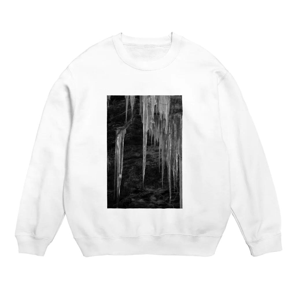 tmkmach の氷柱 Crew Neck Sweatshirt