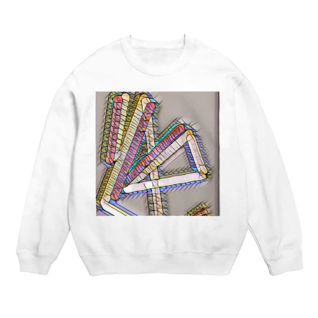 NaROOMの【Abstract Design】No title - Mosaic🤭 Crew Neck Sweatshirt