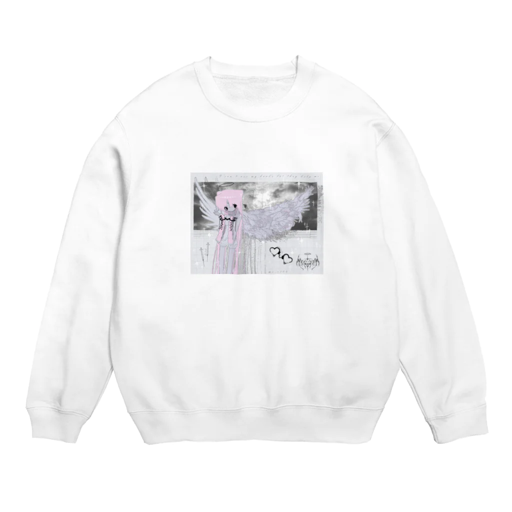 サバのかわいいやつ Crew Neck Sweatshirt