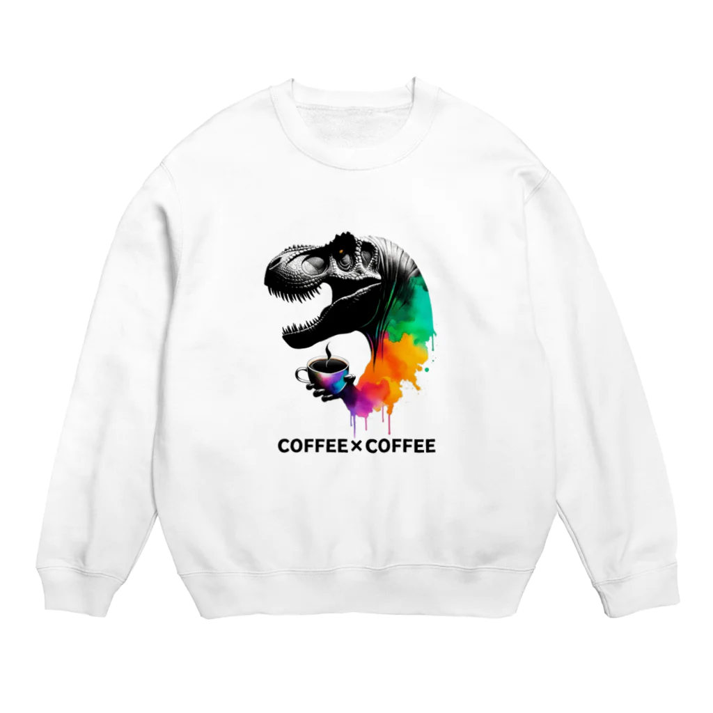 ディノアートラボ✴︎DINO ART LABの COFFEE×COFFEE Crew Neck Sweatshirt