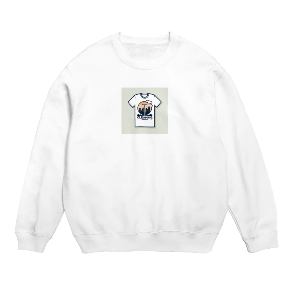 apassionatemanのおしゃれで誇りを持つ清掃会社！ Crew Neck Sweatshirt