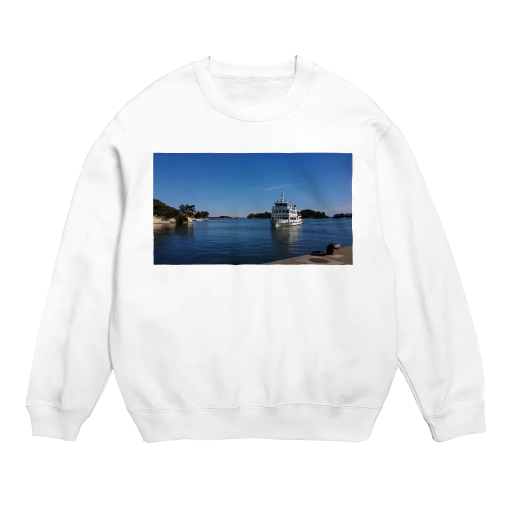 いちご2415のフェリーと旅 Crew Neck Sweatshirt