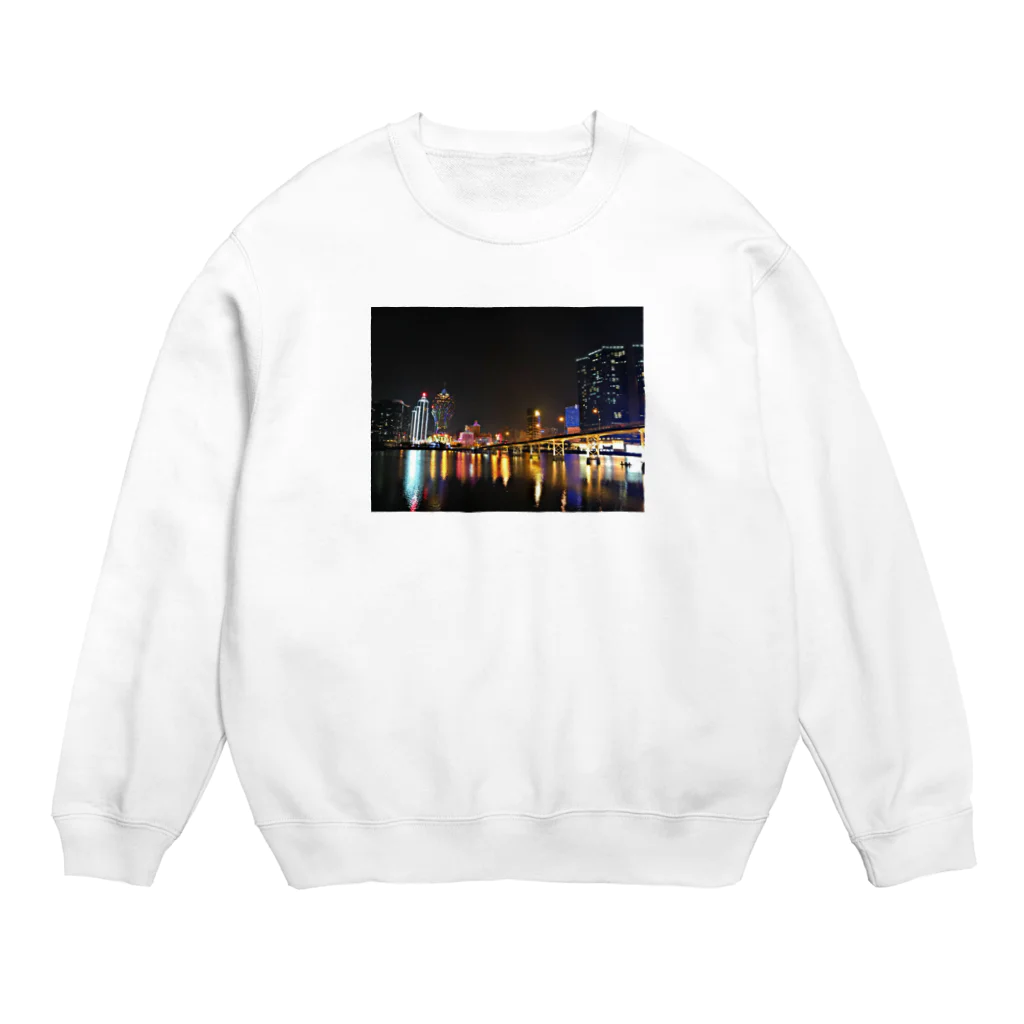 ozill5225のマカオの風景 Crew Neck Sweatshirt