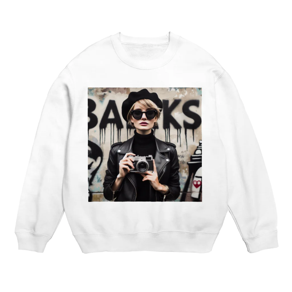 HaYoのストリートフォト Crew Neck Sweatshirt