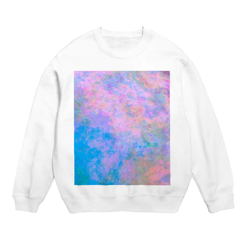 水草の春の空 Crew Neck Sweatshirt