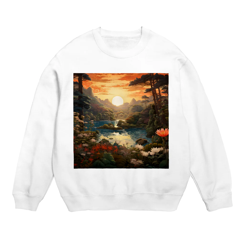 AQUAMETAVERSEの朝の穏やかな雰囲気 Marsa 106 Crew Neck Sweatshirt