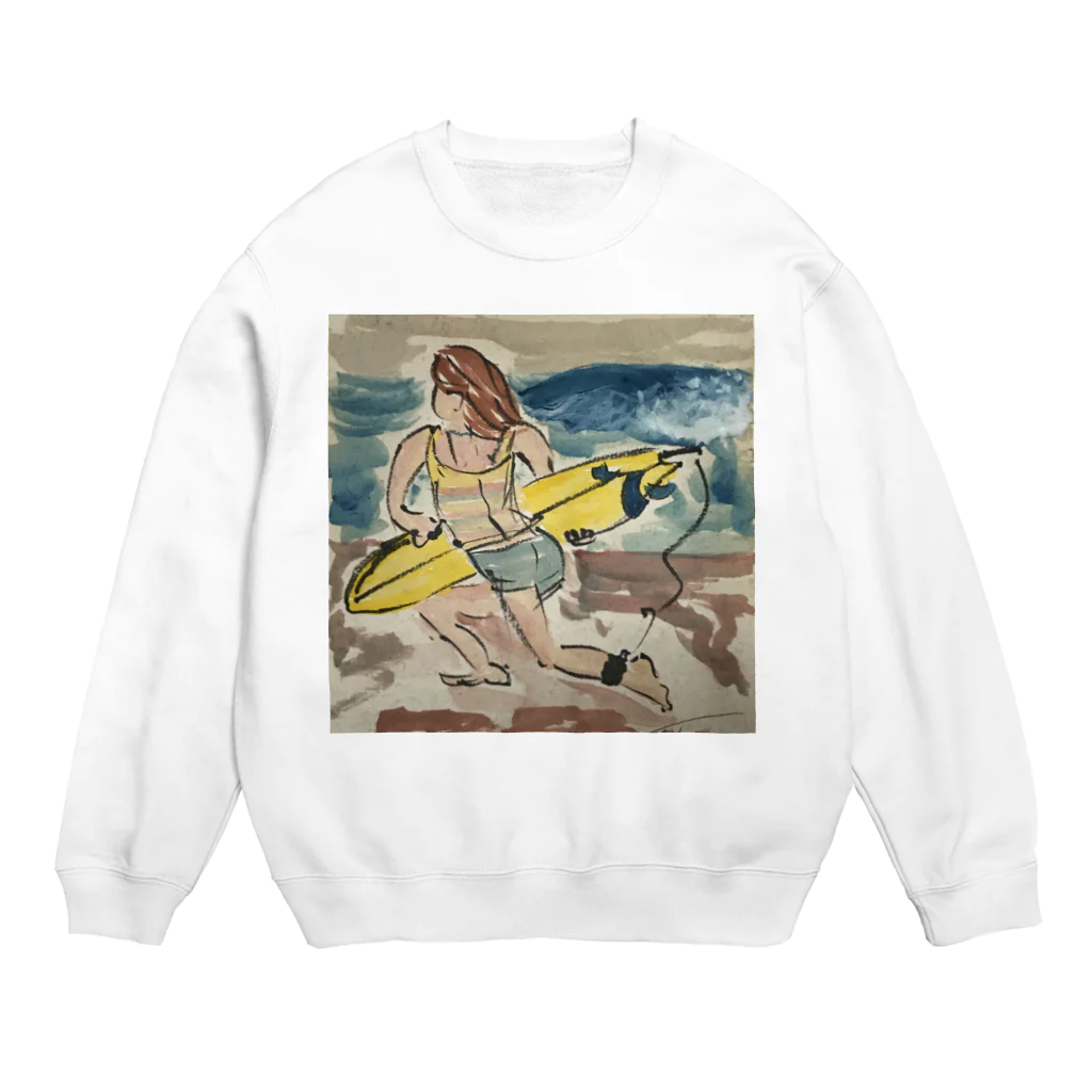 Low-Impact-Companyのリーシュつける足間違えた Crew Neck Sweatshirt