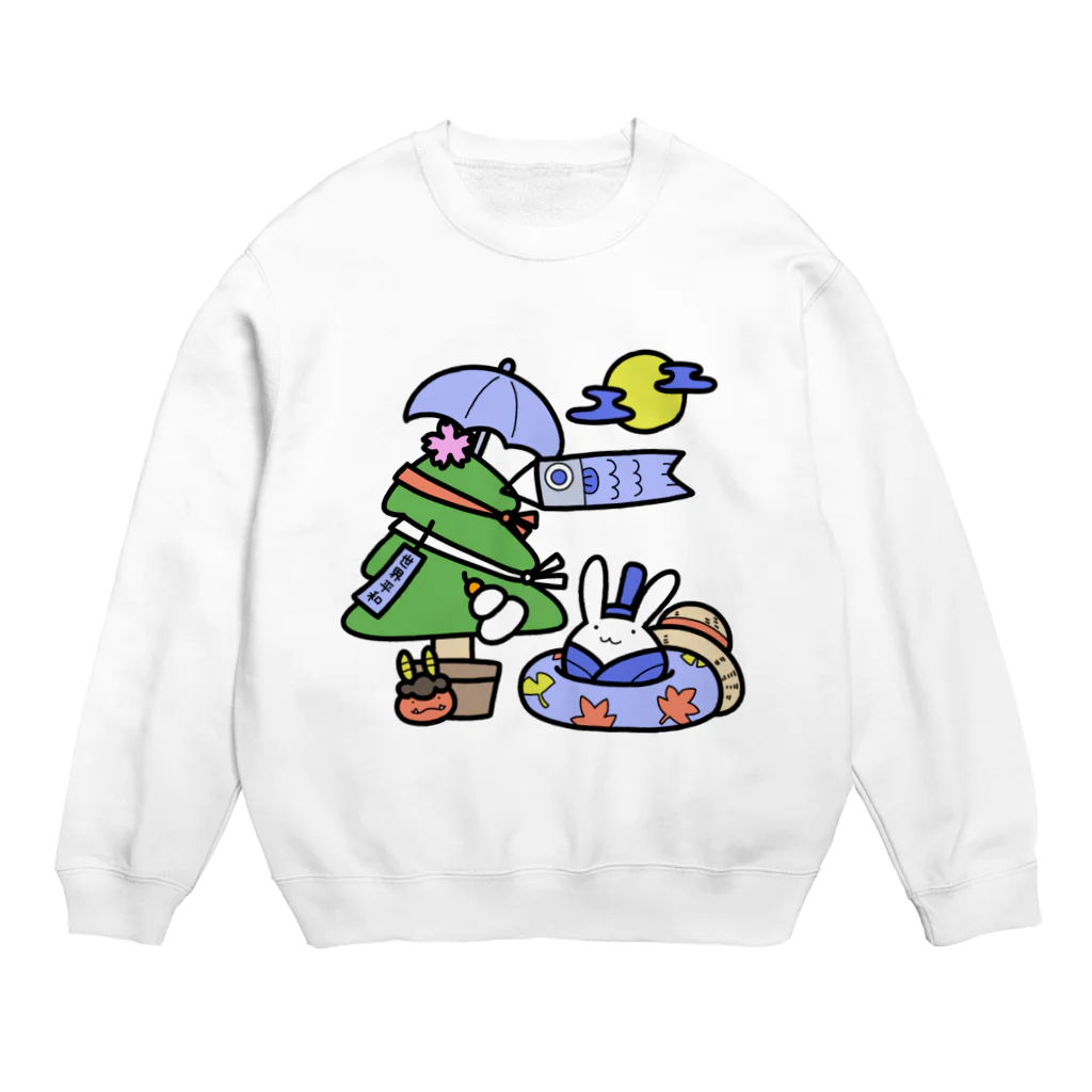 幸うさ.comの季節に迷った時用 Crew Neck Sweatshirt