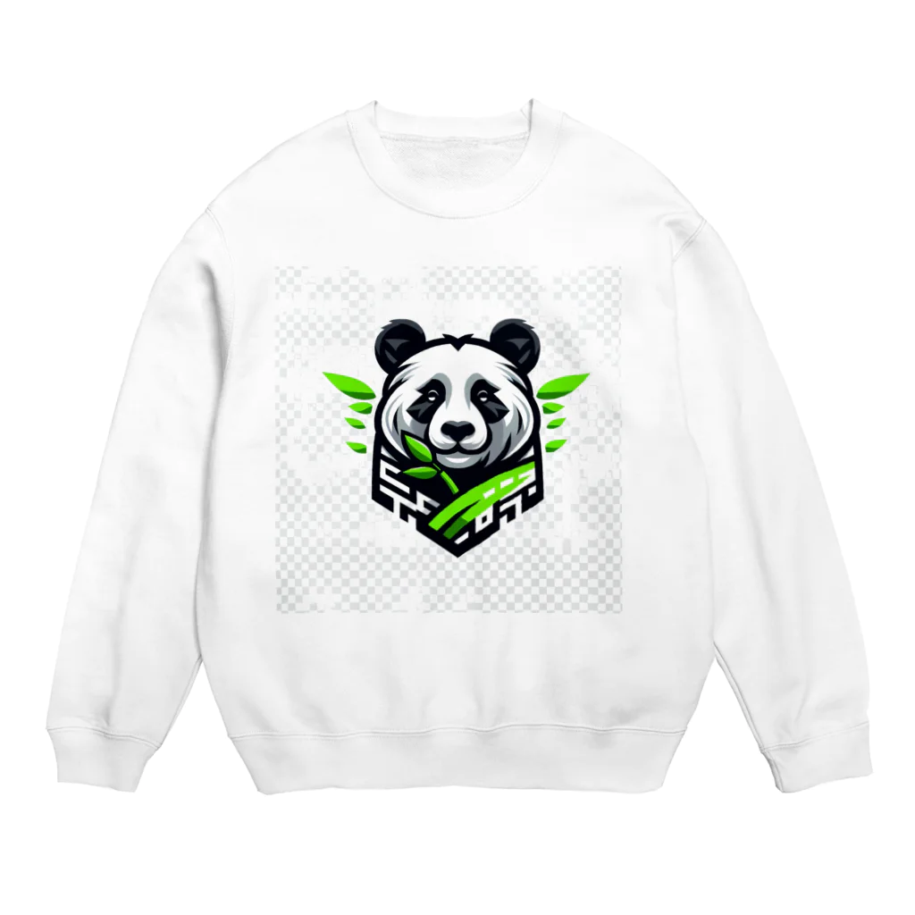 Design Harborのcool panda Crew Neck Sweatshirt