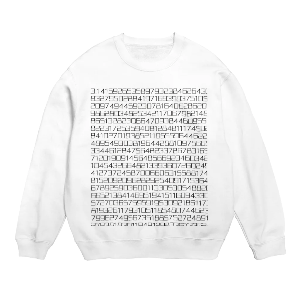 Friendly ChaosのデザインG(π) Crew Neck Sweatshirt