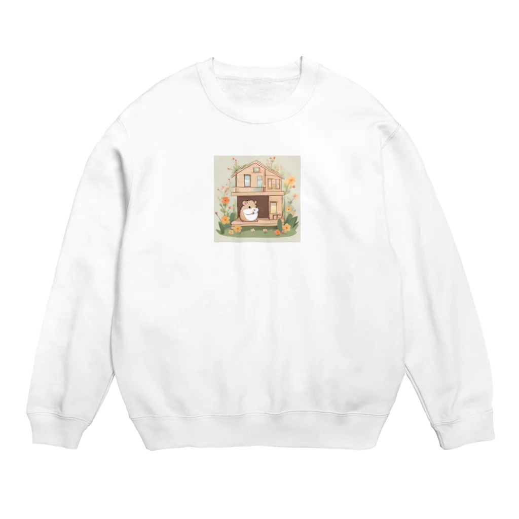 ☆KOKORAY☆のハムりんちゃん Crew Neck Sweatshirt