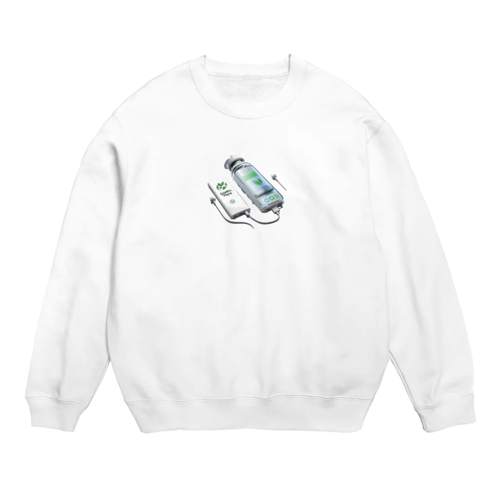 gajetto_papaの水筒型スマートフォン Crew Neck Sweatshirt