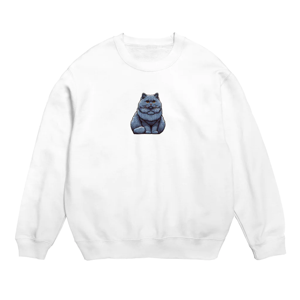 Kawaii あにまるこれくしょんのシャルトリュー【Kawaii】 Crew Neck Sweatshirt