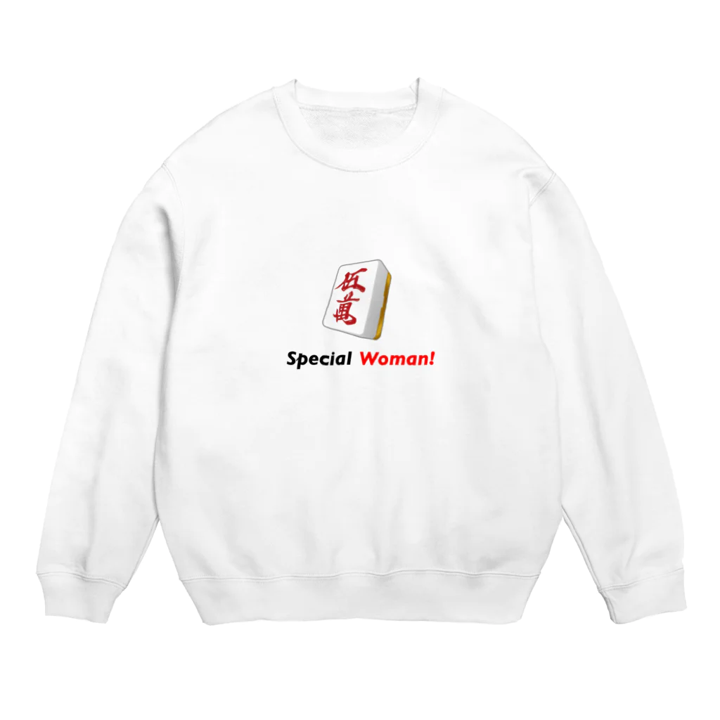 井M屋のSpecial Woman! Crew Neck Sweatshirt