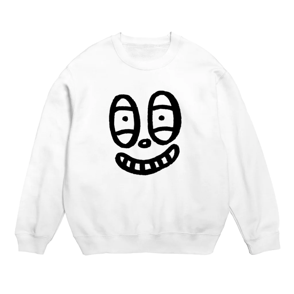 ユニークリー・シングスのにししし Crew Neck Sweatshirt