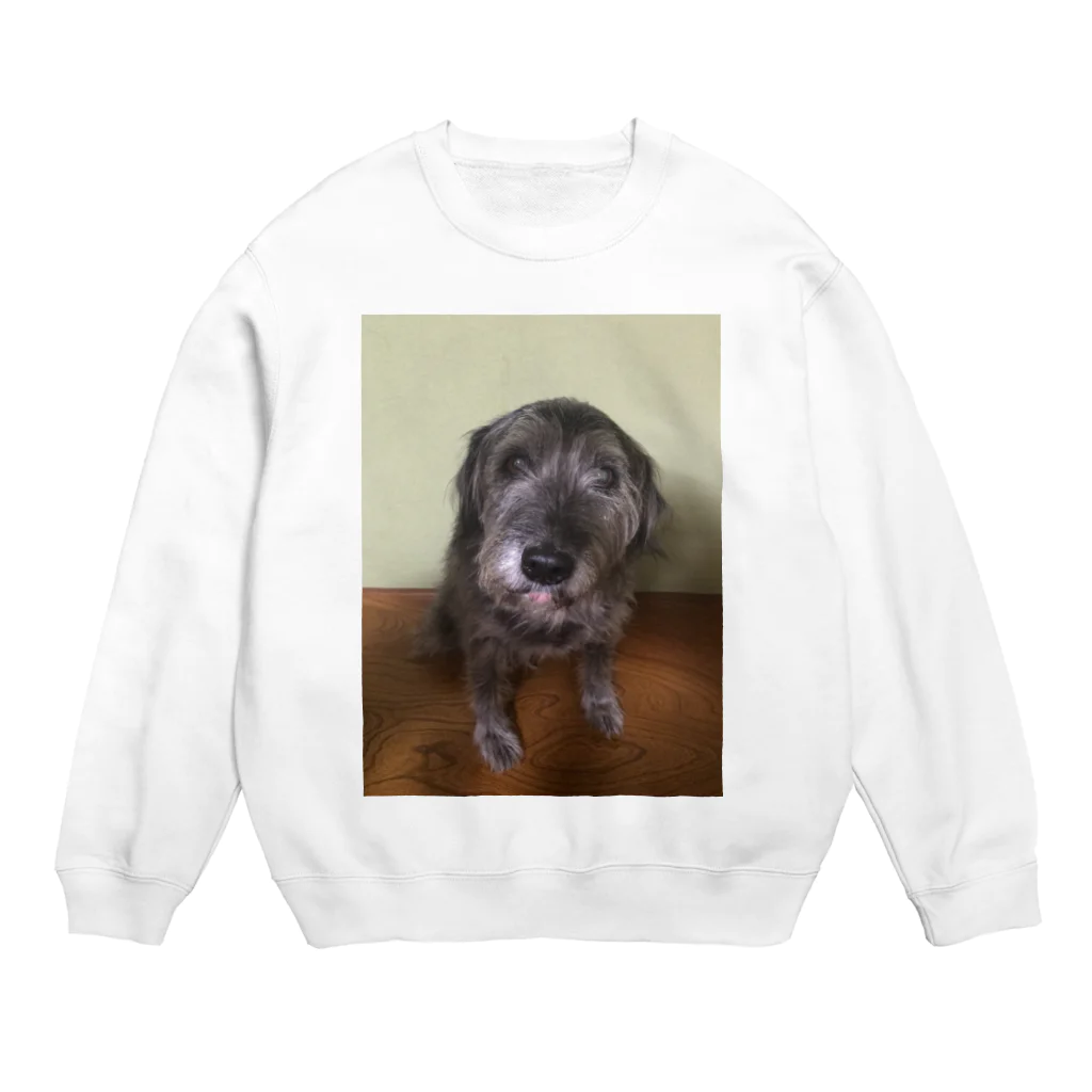 いといとにゃんこショップの犬のらぶちゃん Crew Neck Sweatshirt