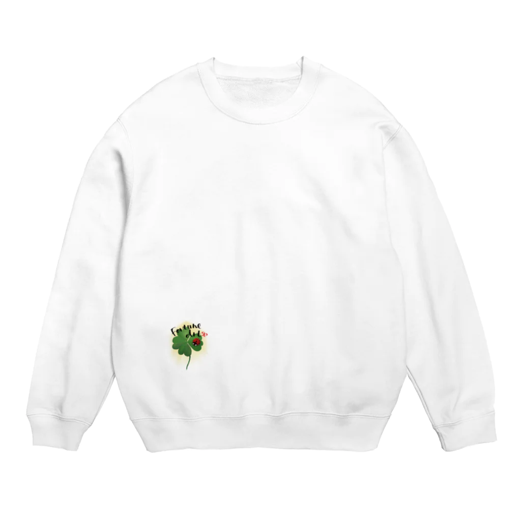 Poniponiの幸運の四つ葉 Crew Neck Sweatshirt