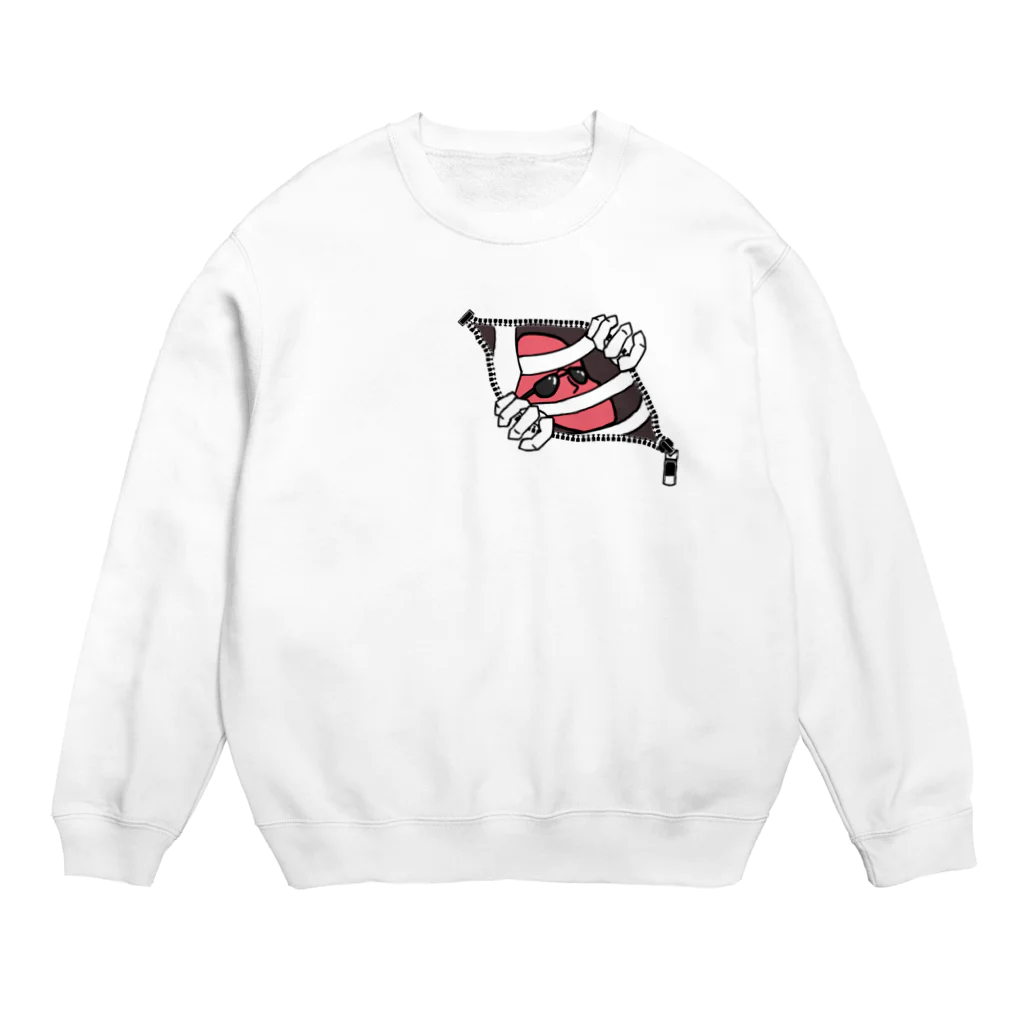 ガルナッチャの独壇場のハートGuy Crew Neck Sweatshirt