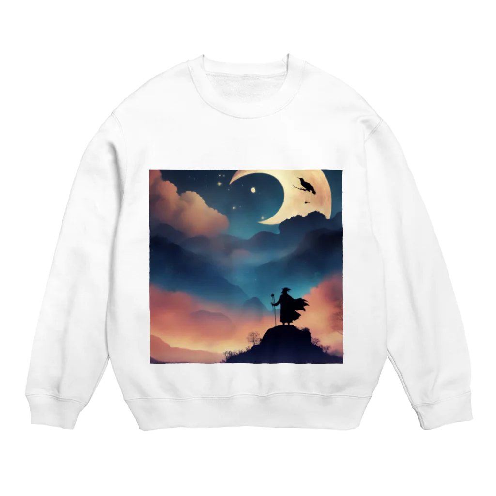 DISNの星の歌姫と失われた伝説 Crew Neck Sweatshirt