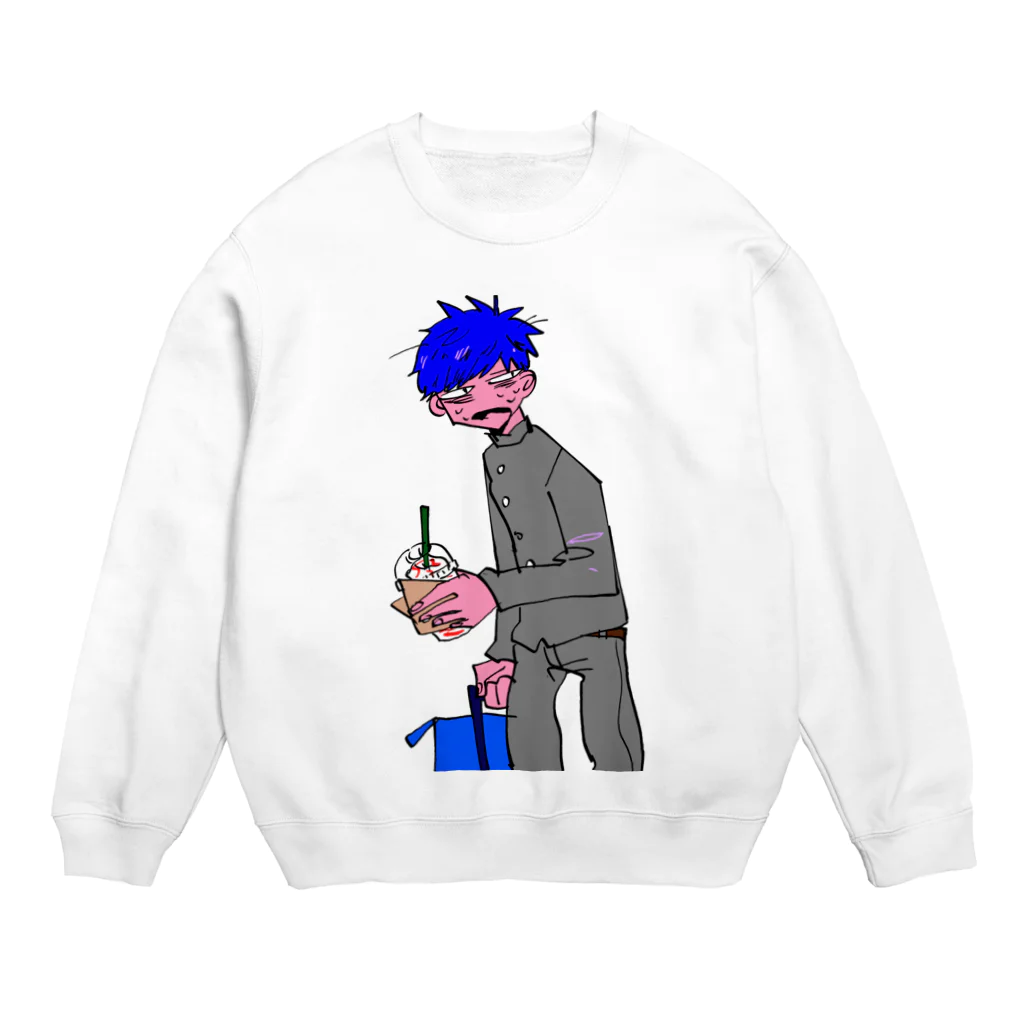 目安箱のやなものみちゃった Crew Neck Sweatshirt