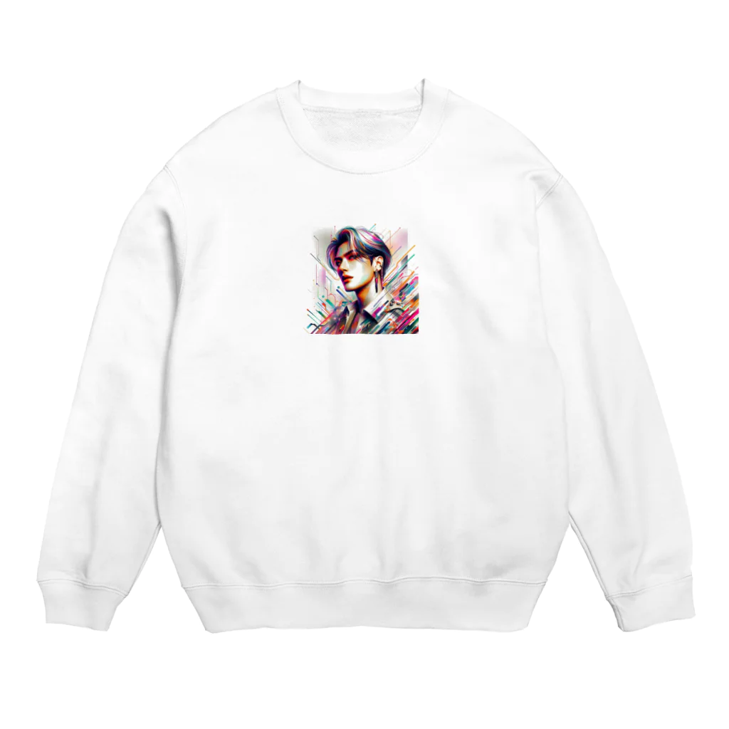 otobokemama06の男性アイドル　Ⅰ Crew Neck Sweatshirt