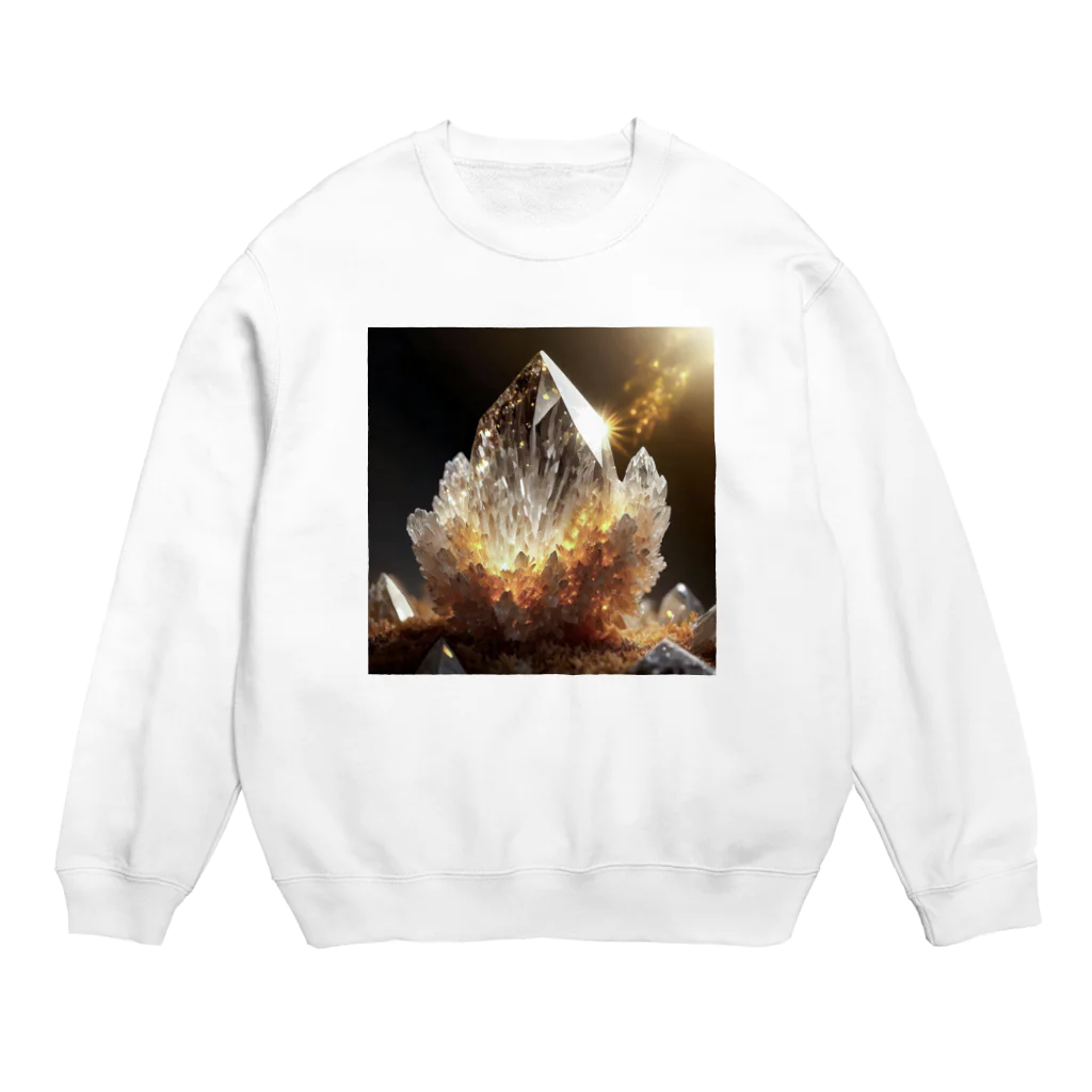 アリエルの空想鉱物店 "Arier's Imaginary Mineral Shop"の空想鉱物Ⅱ Crew Neck Sweatshirt