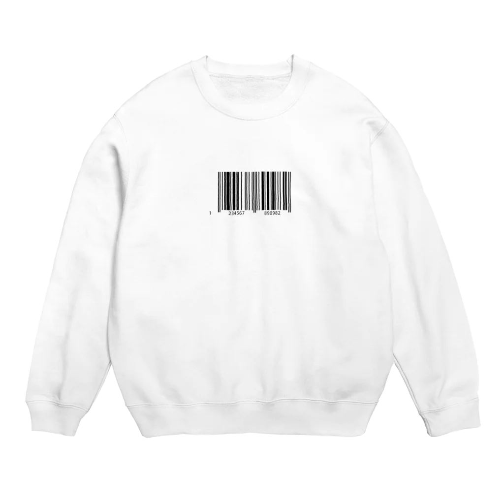 MACOCCHIのバーコード Crew Neck Sweatshirt