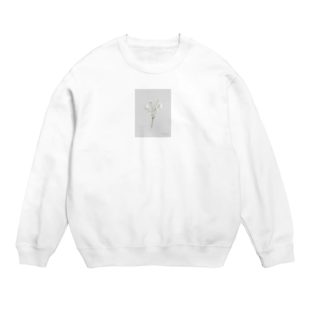 rilybiiの💐 Hanataba . grayish pale color . Crew Neck Sweatshirt