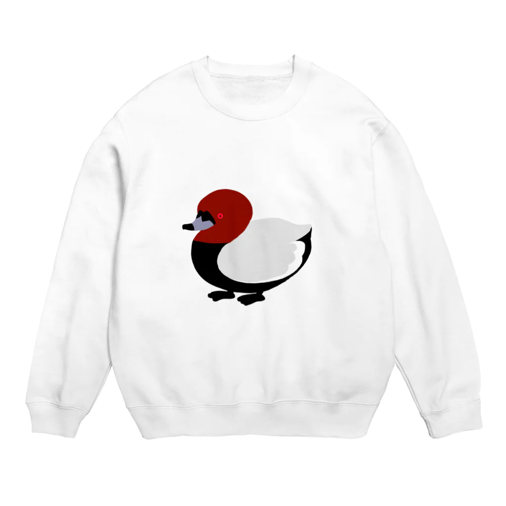 saisai21のホシハジロくん Crew Neck Sweatshirt