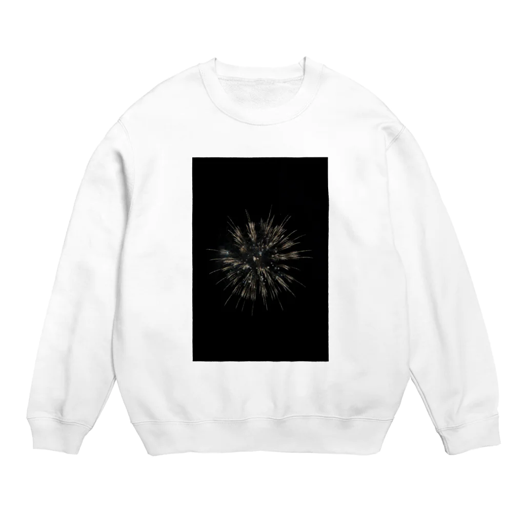 softbank777の感動の花火 Crew Neck Sweatshirt