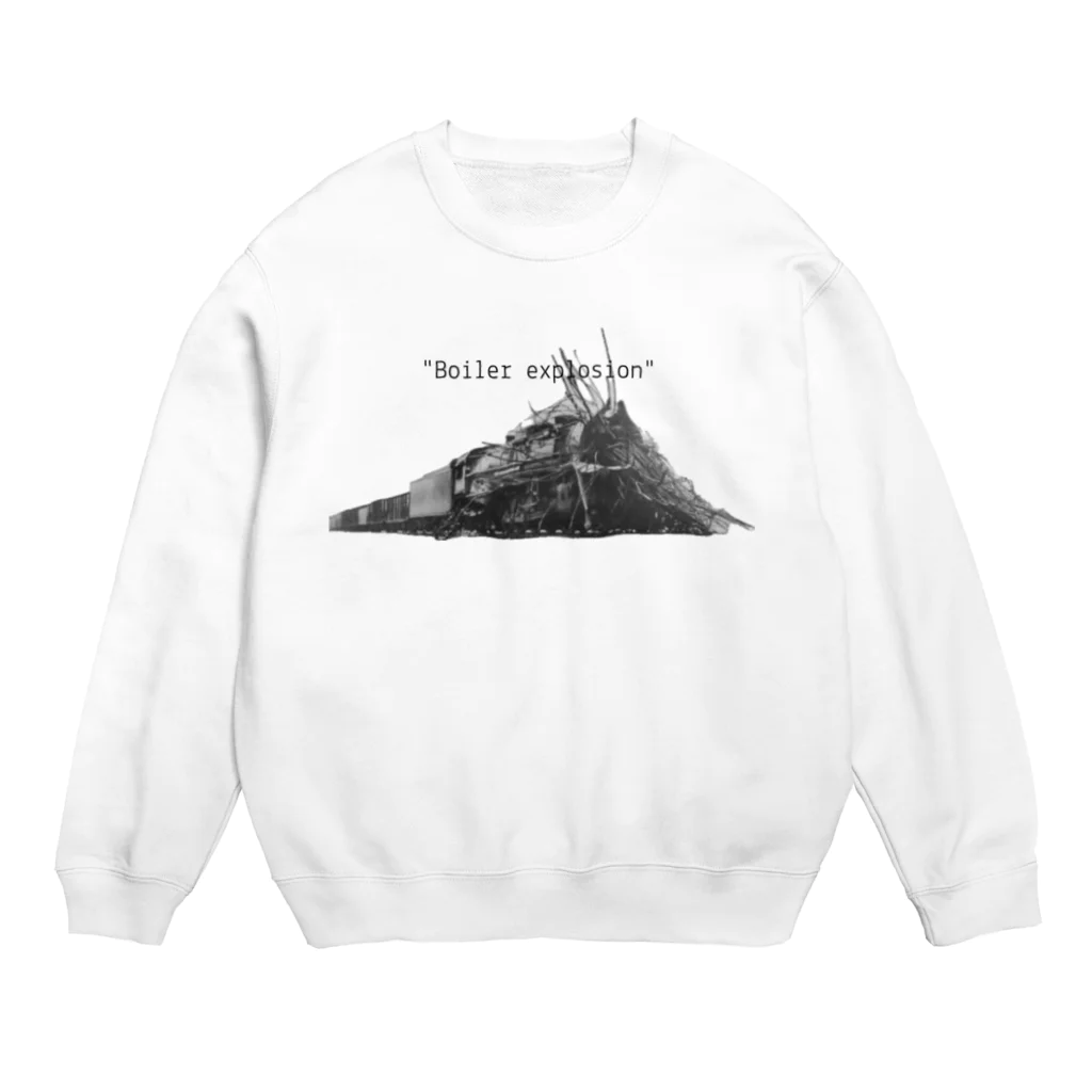 westside storeの"Boiler explosion"  Crew Neck Sweatshirt