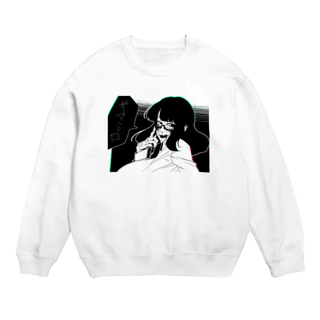 エゴイスト乙女のざまみろ2号 Crew Neck Sweatshirt