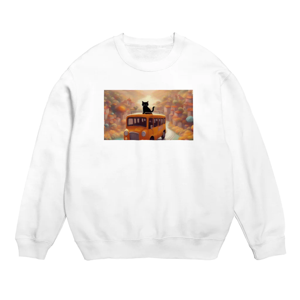 THE NOBLE LIGHTの移住 Crew Neck Sweatshirt