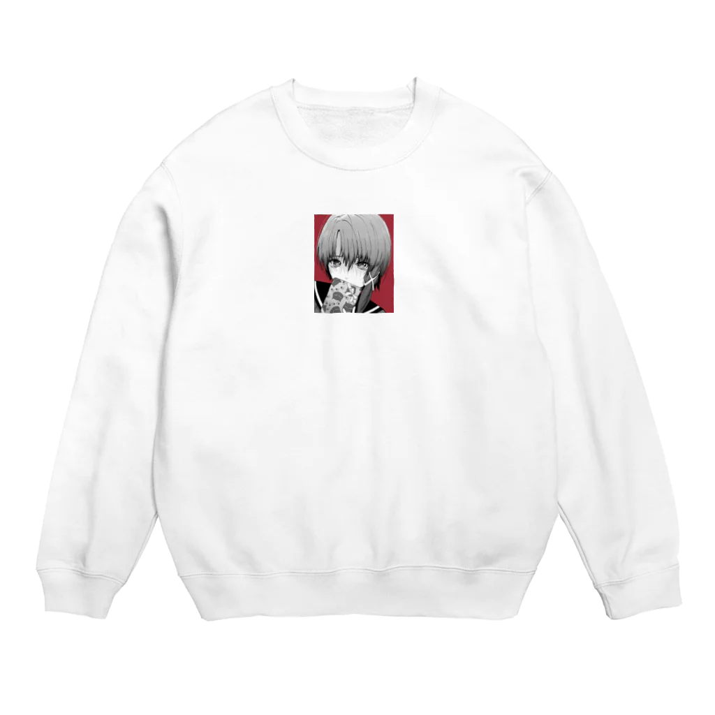 赤い鳥居のlain  Crew Neck Sweatshirt