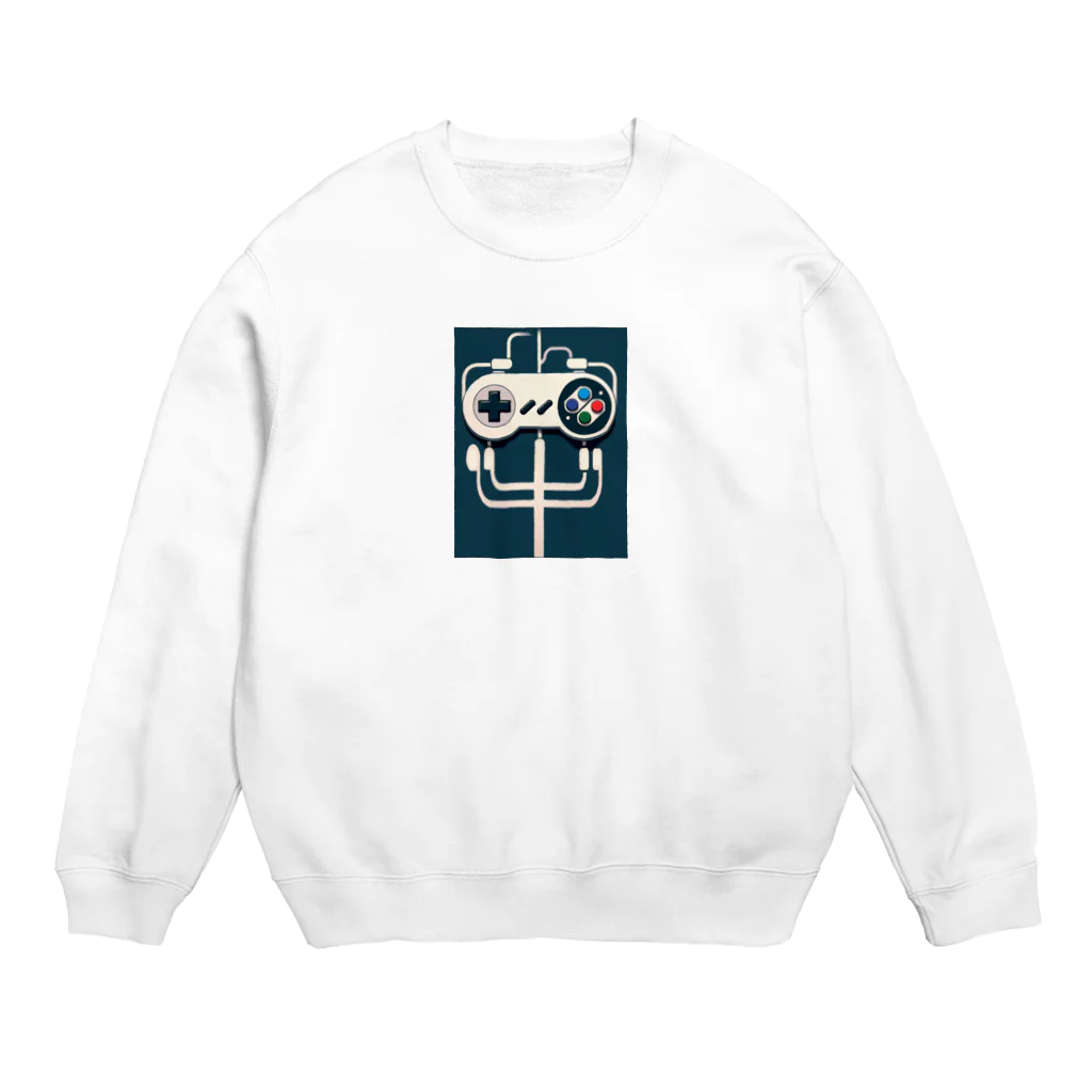 Namataのgame pad Crew Neck Sweatshirt