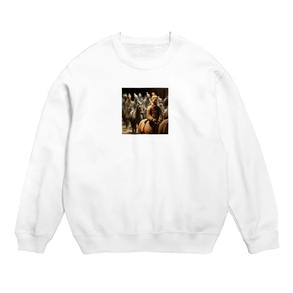 AQUAMETAVERSEの兵馬よう（中国)　なでしこ1478 Crew Neck Sweatshirt