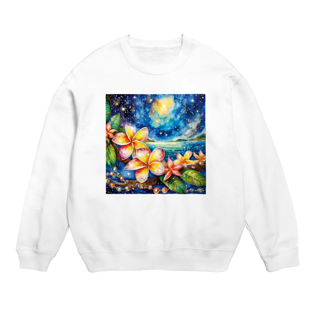 アリエルの空想鉱物店 "Arier's Imaginary Mineral Shop"の空想鉱物〈ハワイアンスピリットⅢ〉 Crew Neck Sweatshirt