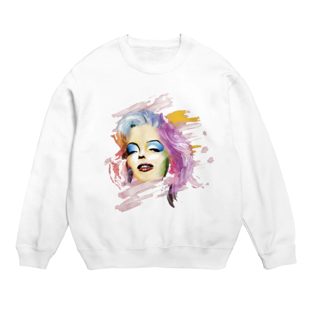 ziyanglのMarilyn Monroe Crew Neck Sweatshirt