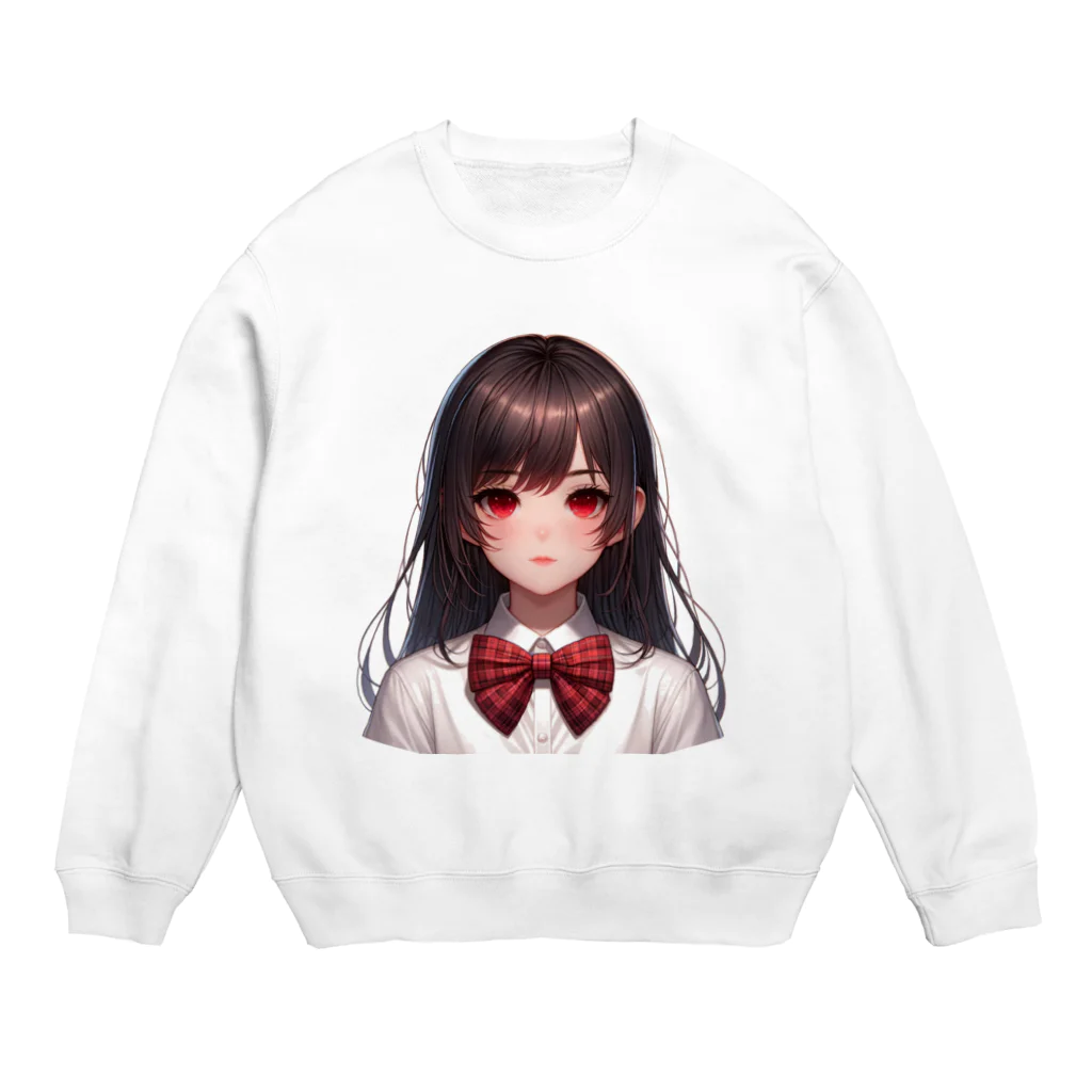 AIchan（AIイラスト）の愛081 Crew Neck Sweatshirt