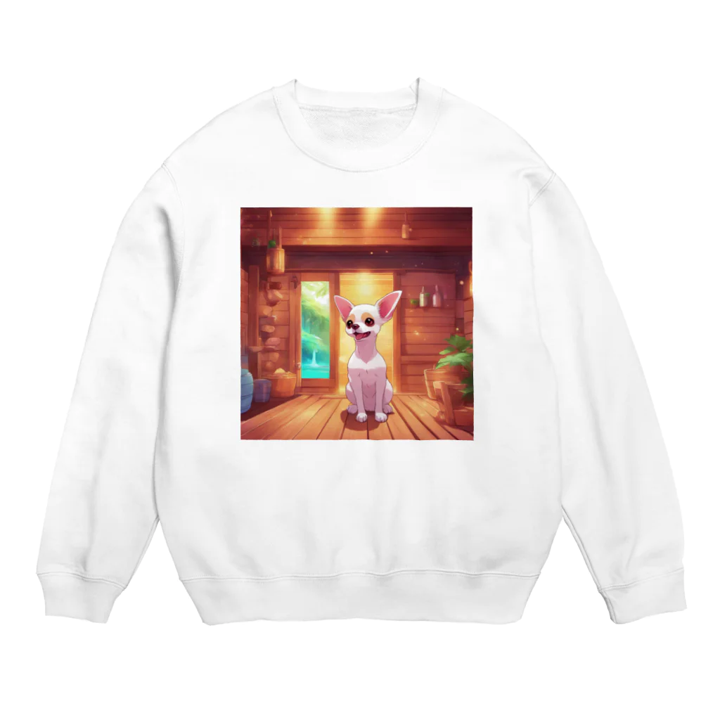 sauna_animalのsauna animal ⑩ Crew Neck Sweatshirt