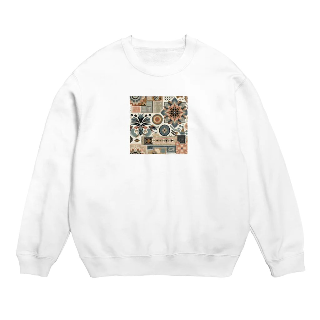 クリエイティブ・スタイル・ストアのノスタルジックレトロ Crew Neck Sweatshirt