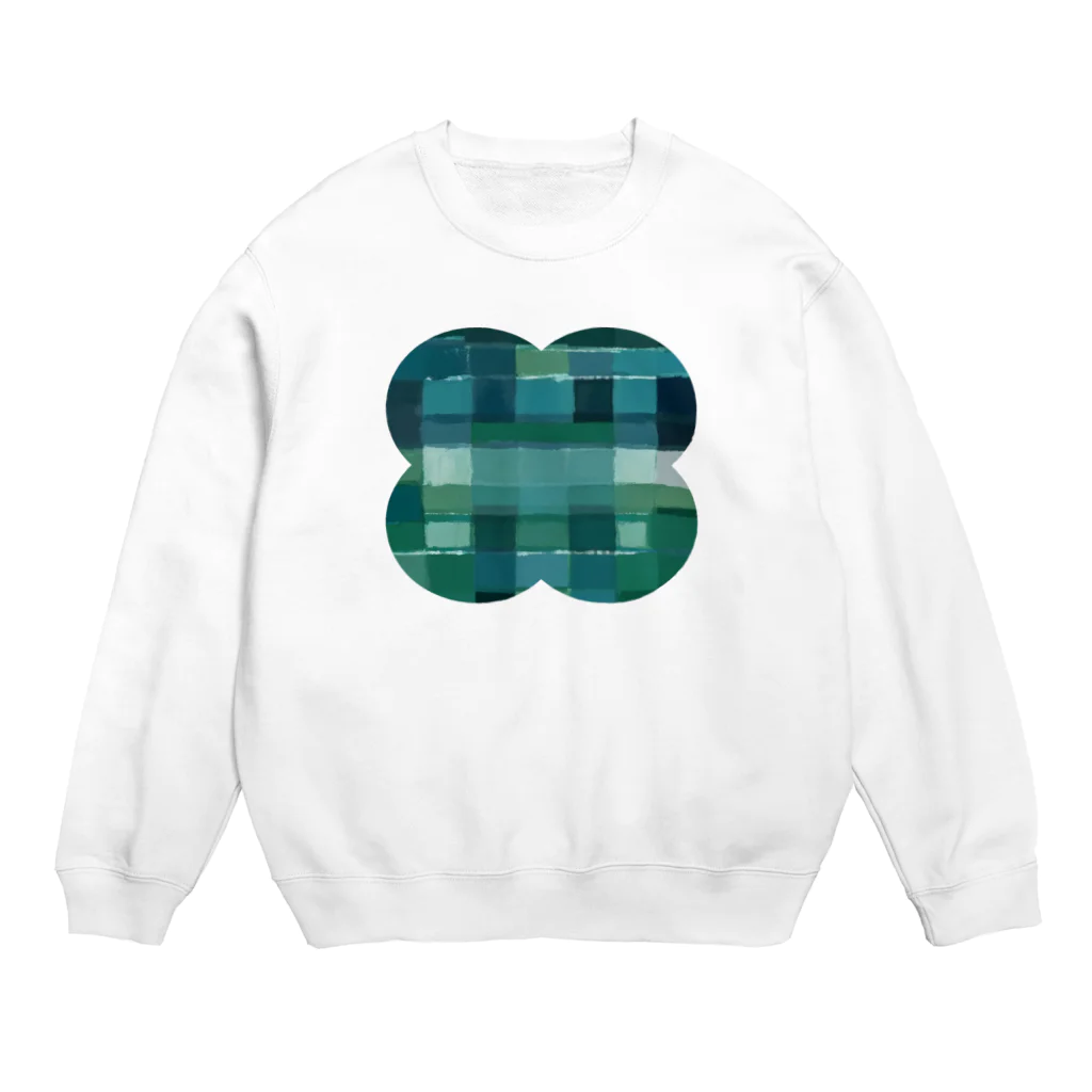 IntoDiamondの海　花４ Crew Neck Sweatshirt