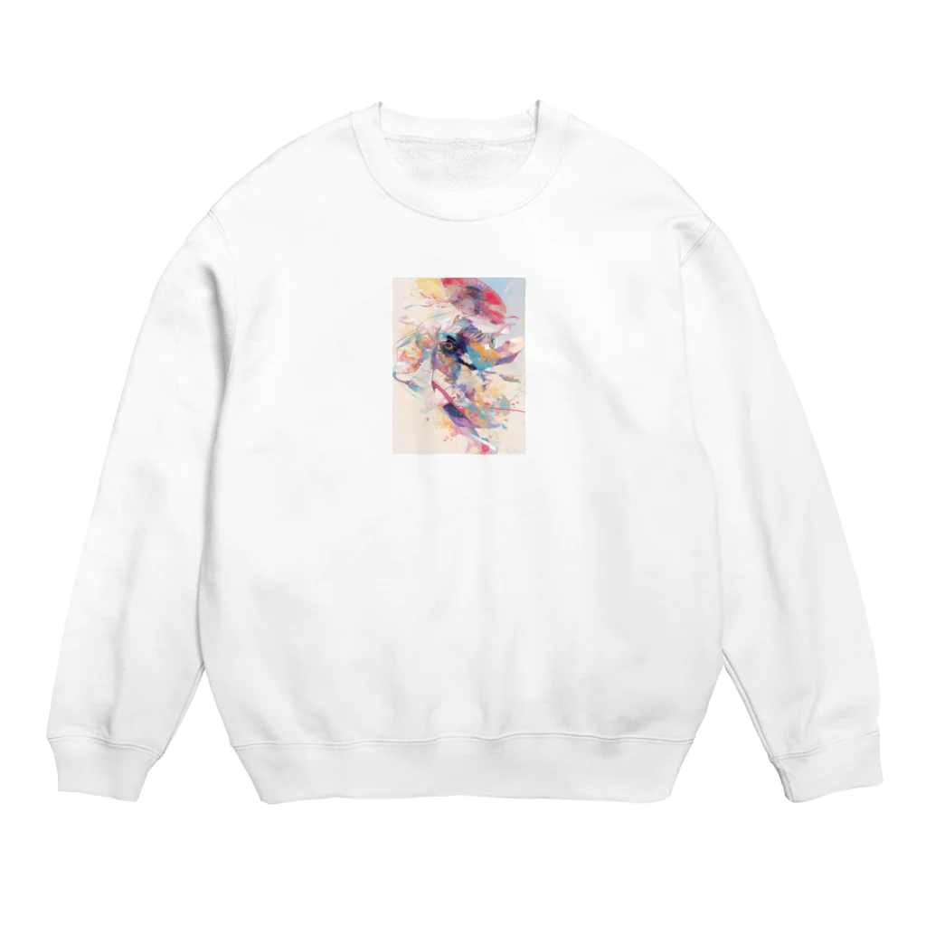 AQUAMETAVERSEの日本舞踊　なでしこ1478 Crew Neck Sweatshirt