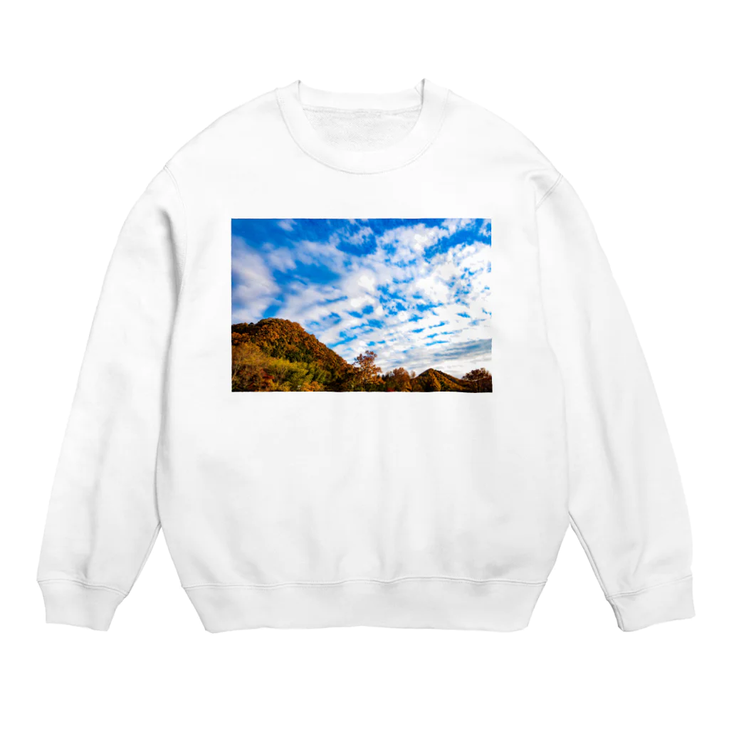 kudo1234の空 Crew Neck Sweatshirt