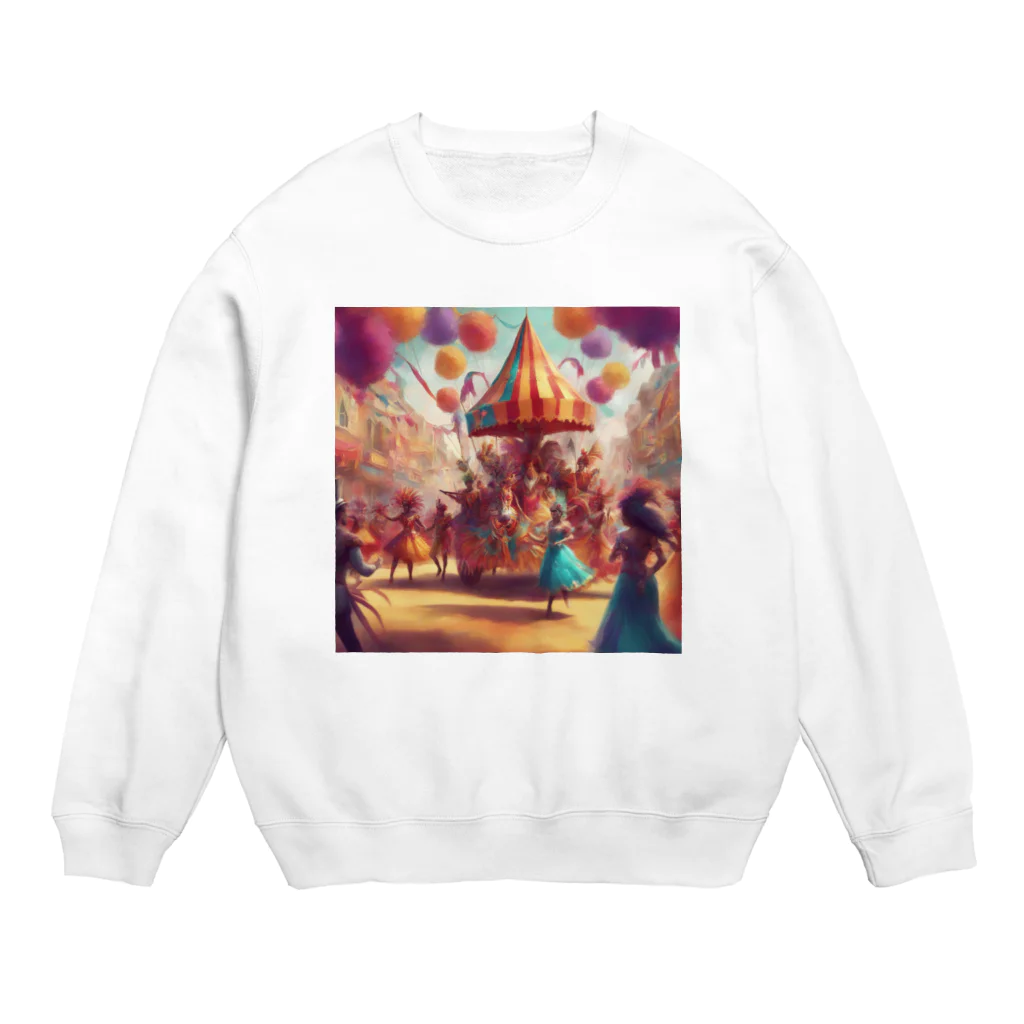 ひろぴーのサーカス Crew Neck Sweatshirt