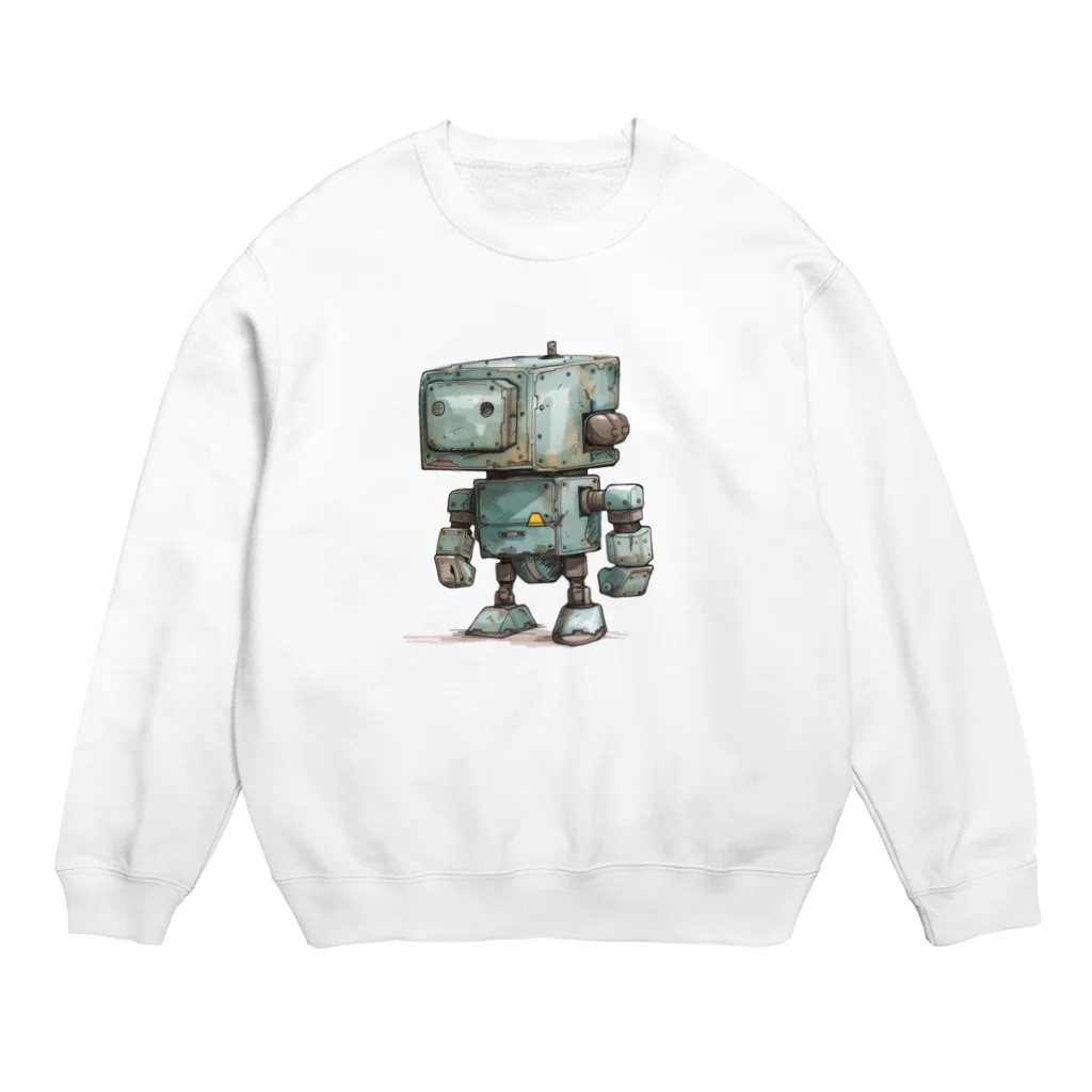 Sachi0625のレトロ戦闘ロボットＪ Crew Neck Sweatshirt