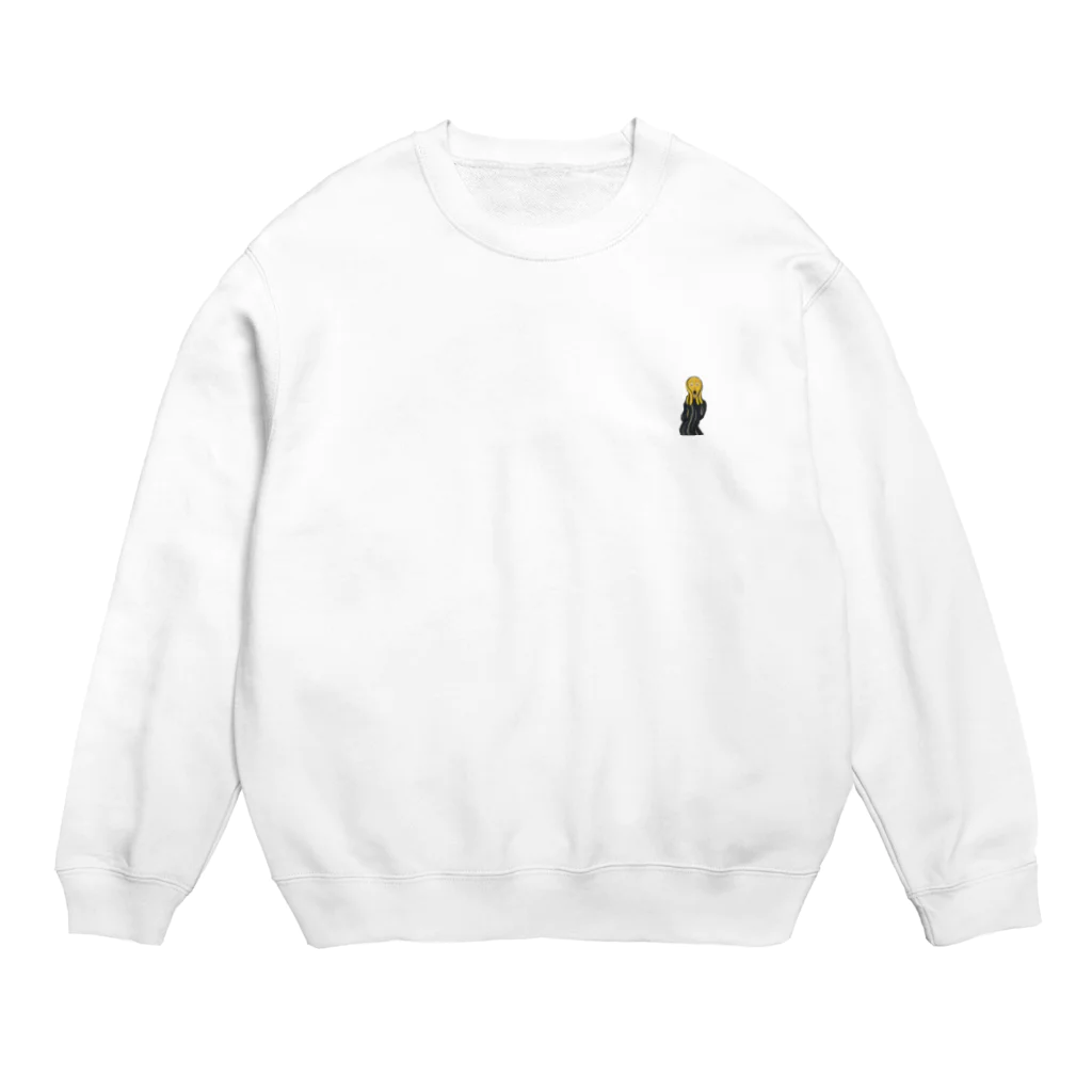 Ｘ-ＣＡＮＶＡＳの叫び Crew Neck Sweatshirt