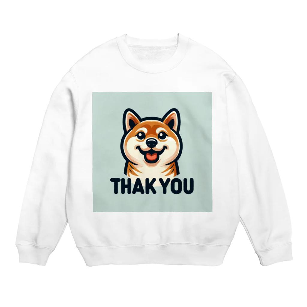 keikei5の魅力的な柴犬 Crew Neck Sweatshirt