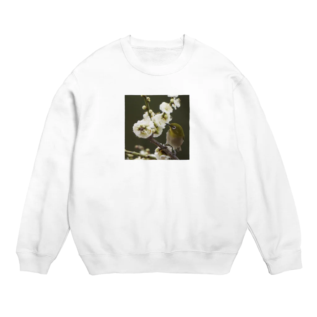 ふわふわフライトのウメジローくん Crew Neck Sweatshirt